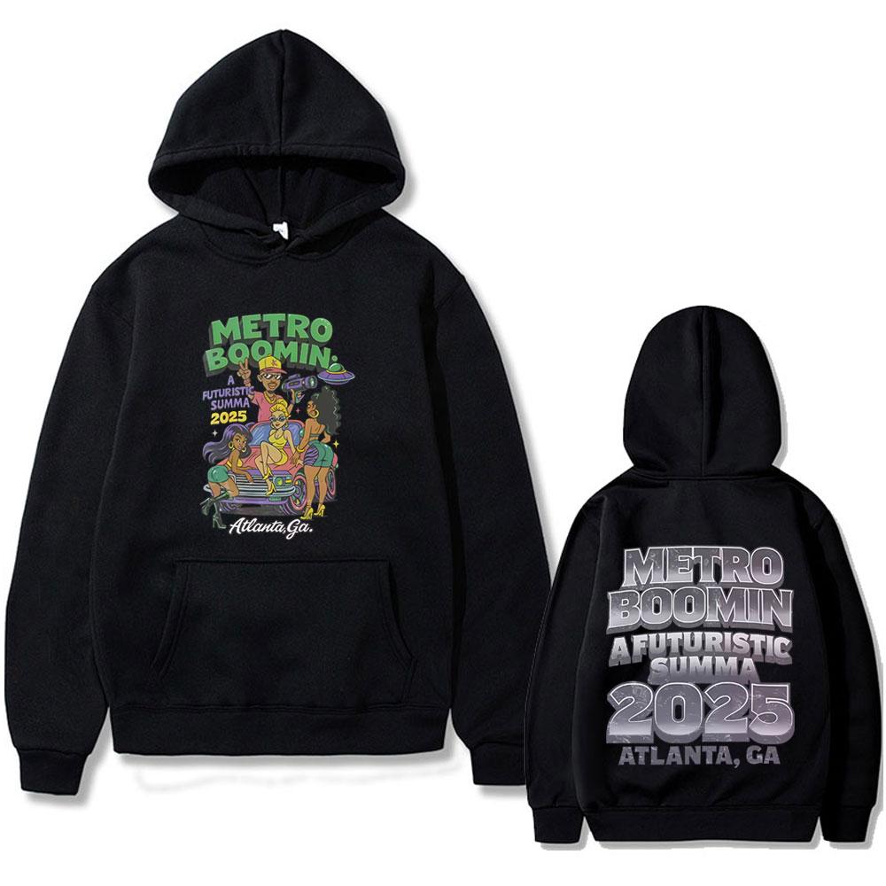 Rapper Metro Boomin A Futuristic Summa 2025 Hoodie Men Women Hip Hop Fashion Popular Pullover Hoodies Male Casual Sweatshirt