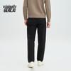 BENLAI Men's Wrinkle-Resistant Fleece-Lined Straight-Leg Casual Pants