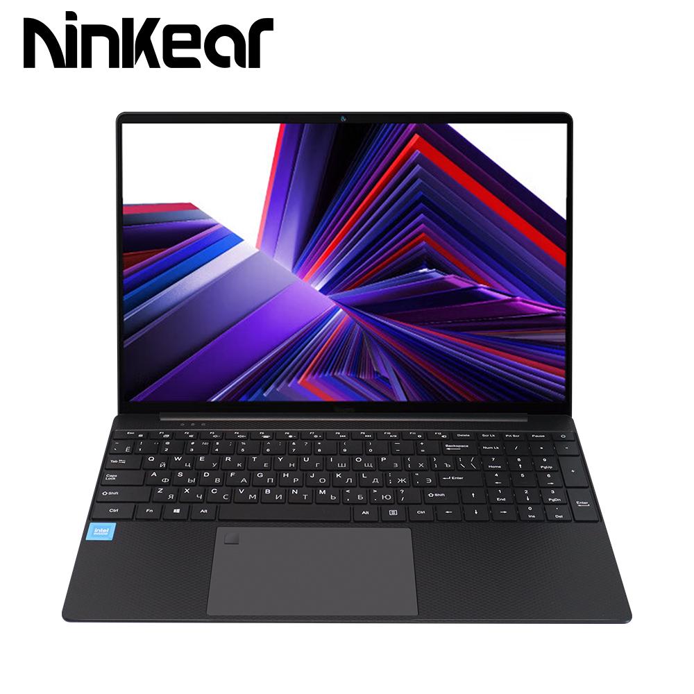 

Ноутбук Ninkear N15 Plus Intel N100 16 ГБ DDR4+1024 ГБ SSD 15,6-дюймовый экран FHD 11600 мАч Аккумулятор WiFi6 BT5.2 Компьютер для бизнеса Компьютер