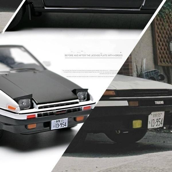 Initial D 1:32 Sound- und Lichtsimulationsautomodell AE86 Legierungsautomodell Return Force Spielzeug