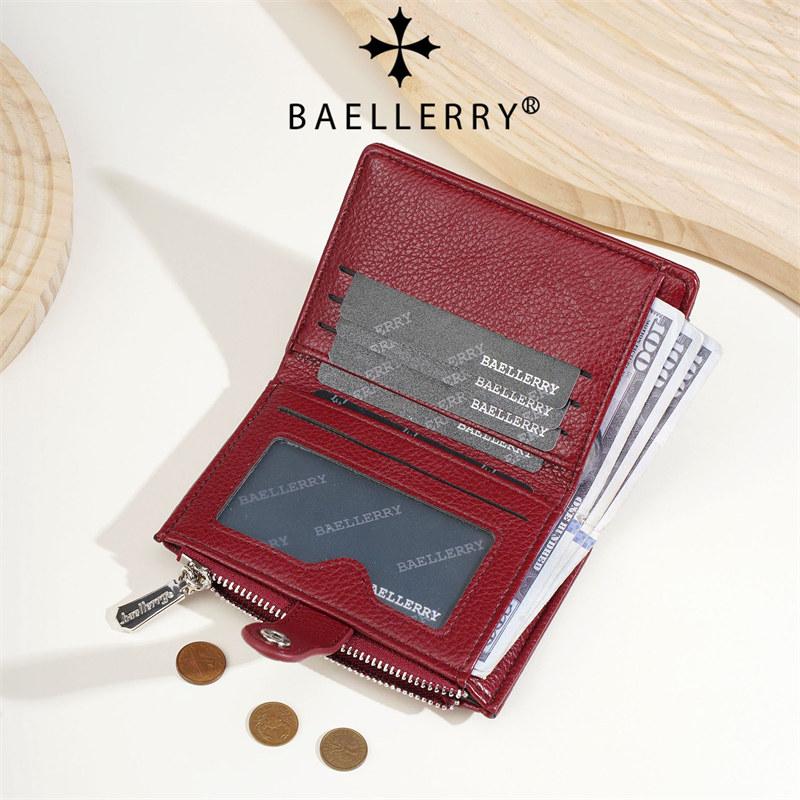 Baellerry Women Fashion Hasp Bi-fold Wallets Classic Design Coin Purse