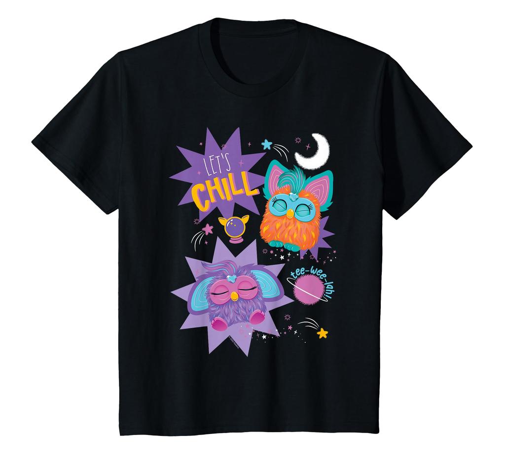 Kids Furby 90s Toy Let's Chill Tee-Wee-Lah! Kids T-Shirt