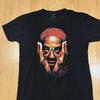 Denis Rodman Großes Gesicht Schwarzes Grafik-T-Shirt Größe Klein Streetwear Y2k NBA Unisex T-Shirt