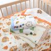 Soft Cartoon Baby Bath Towel: Pure Cotton, Skin-Friendly, All-Season, Universal Fit