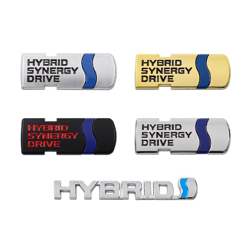 3D Stereo Rear Emblem Sticker for Toyota Camry Hybrid