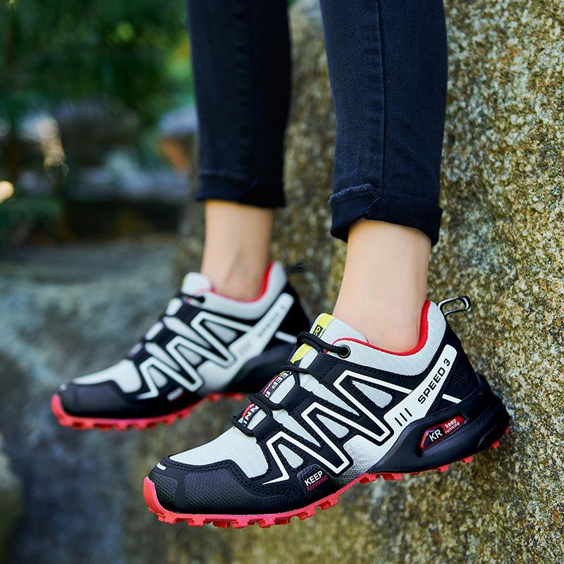 Geländelaufschuhe Solomon Outdoor-Reise-Wanderschuhe Wanderschuhe atmungsaktiv große Größe Reiseschuhe