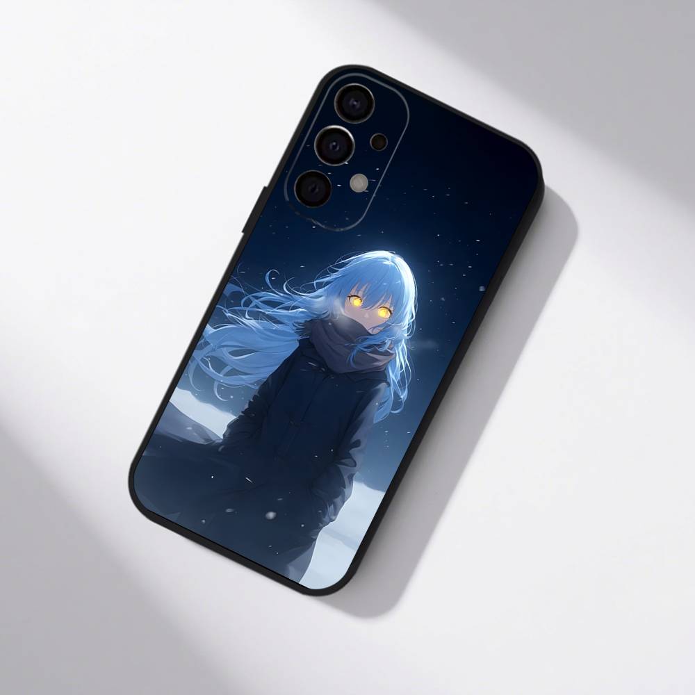T-Tensei Slime R-Rimuru Anime Phone Case For Samsung S25,S24,S21,S22,S23,S30,Ultra,S20,Plus,Fe,Lite,5G Black Cover