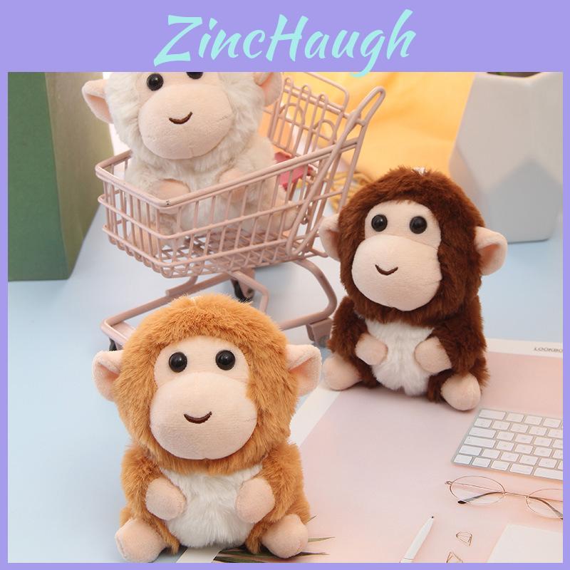 Plush Monkey Stuffed Animal Toy With Soft Short Plush For Kids And Gifting