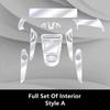 For Mercedes-Benz EQC 20-21 N293 Car Interior Center Console Transparent TPU Protective Film Anti-scratch Repair Film