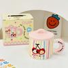 Fruit Cartoon Animal with Lid Girl Heart Girl Gift Ceramic Cup Small Gift Box Household Set Mug Gift
