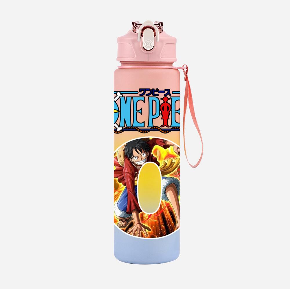 Anime A-Z English Letter Printed Character Colorful Water Cup Demon Hunters Large Capacity Outdoor Drinking Bottle Boy Girl Gift