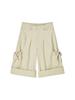 NYXX Cotton Capri Pants Beige