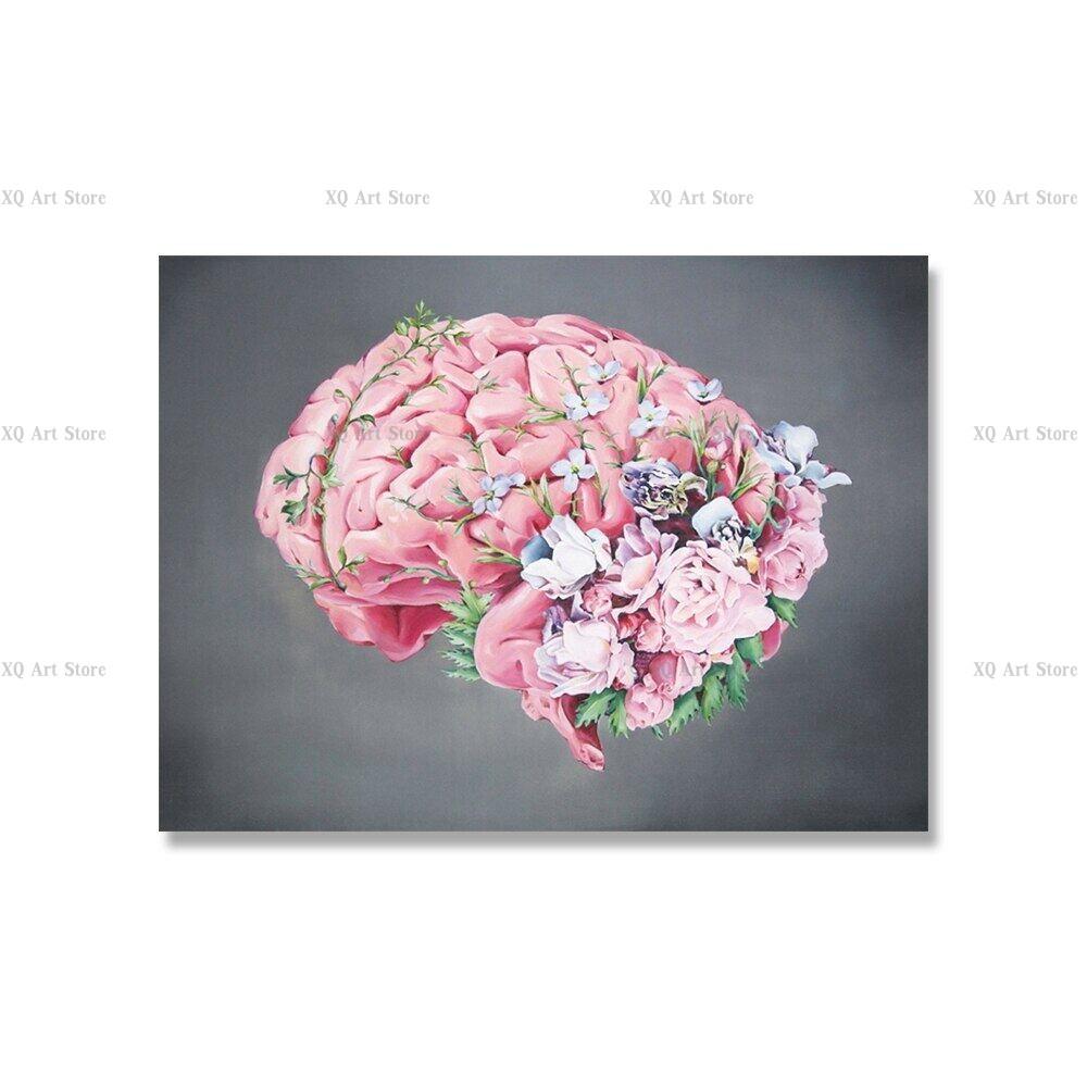 

Квітка Анатомія людини Художній принт Серце Мозок Нирки Матка Грудна клітка Печінка Легені Скелет Щитовидна залоза Горло Картини та принти на полотні 40x60cm No Framed