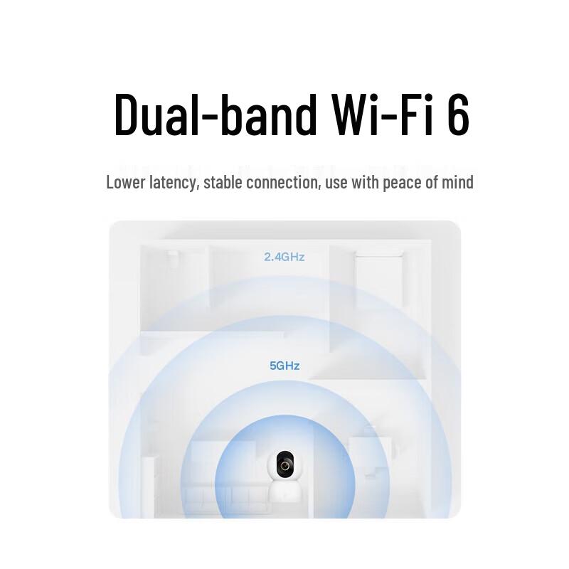 Xiaomi Smart Camera 4 8MP 4K Telecamera di Sicurezza PTZ per Interni (Versione NC)