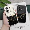 Gold Machinery Phone Case For Xiaomi Poco F8 F7 X7 X6 F6 M6 M5 M5S F5 X5 F4 X4 M4 F3 X3 Ultra Pro GT Silicone Cover