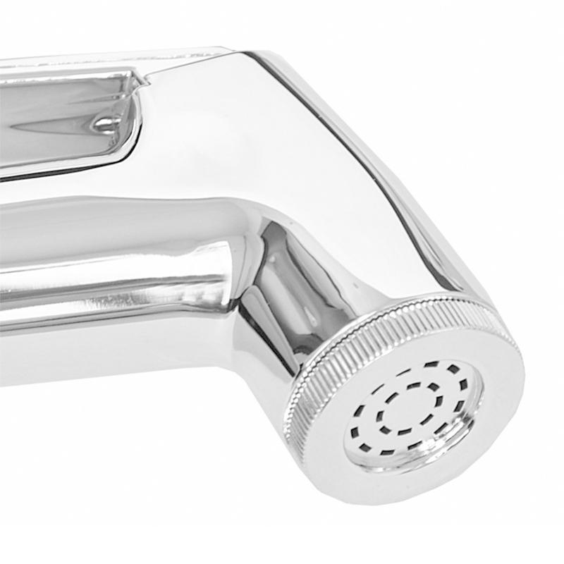 High Pressure ABS Plastic Modern Wall-Mounted Handheld Toilet Shattaf Bidet Shower Sprayer T-Adapter 1 Year
