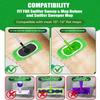 Reusable Microfiber Mop Set for Multi-model Mop Head Green 4PC