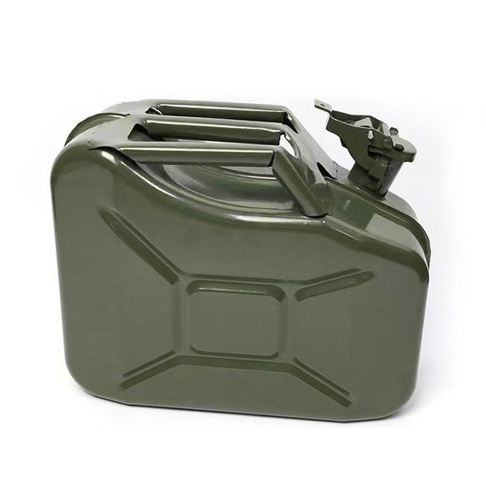 5L/10L Gasoline Tank Iron Car Spare Fuel Tank New Gas Can Outdoor