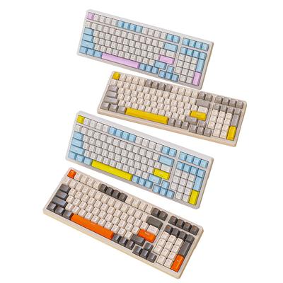RU/EN K96 100Key BT5.0/2.4G Wireless Gaming Mechanical Keyboard Hotswap Satellite Axis Gaming Keyboard USB/Type-C Dual Connector