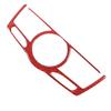 Red Carbon Fiber Navigation screen Trim Sticker For Nissan Pathfinder 13-18