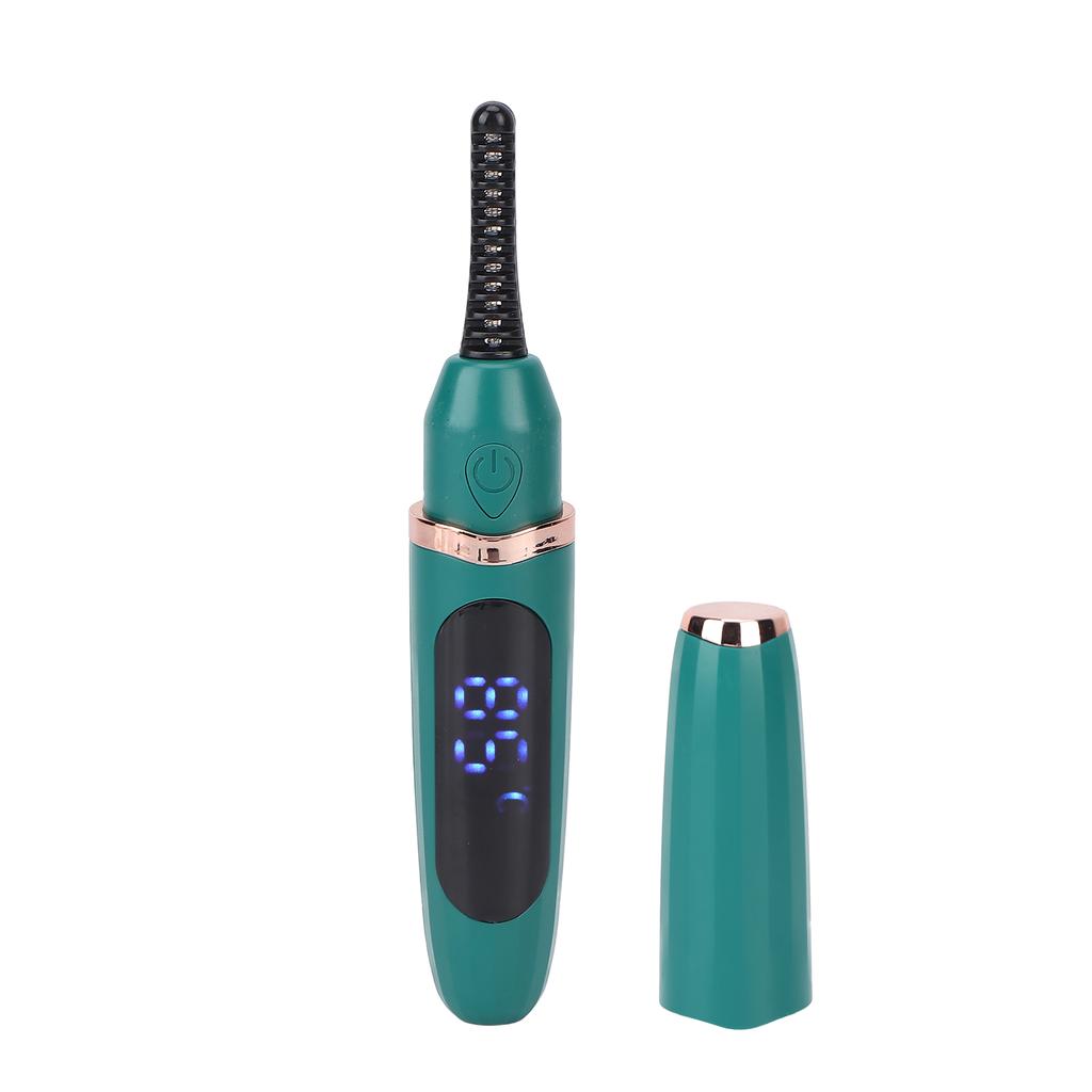 Piegaciglia elettrico portatile con ricarica USB, controllo intelligente della temperatura, riscaldamento elettrico