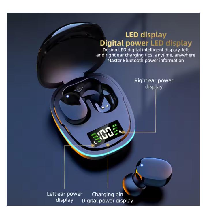 2025 TWS G9S Bluetooth Earphones Wireless Headphones HiFi Headset Waterproof Noise Reduction Sports Earbuds With Mic For Smartphones