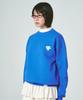 GRAVER [Unisex] Heart Snake Half Smile Sweatshirt_Cobalt Blue