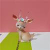 Huayun Little Deer Shaking Head Ornament for Car, Desktop, or Bedroom - Ideal Student Gift