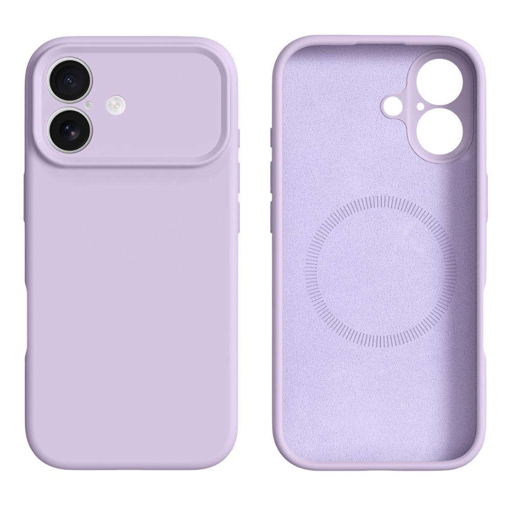 For iPhone 17 Case Compatible with MagSafe Precise Cutouts Liquid Silicone Protective Back Cover