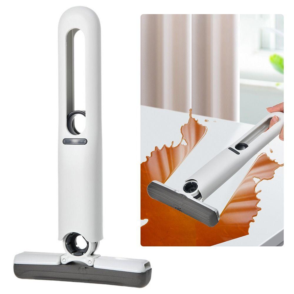 Hands-free Washing Mini Mop Sponge Dry and Wet Dual-use Multi-function Lazy Table Wiping Artifact Cleaning Tool