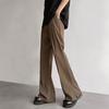 Mikro-Schlitz Hose im Western-Stil mit einem Gefühl von Fall, Freizeithose für Männer, Herbst Gerade Bein Anzughose
