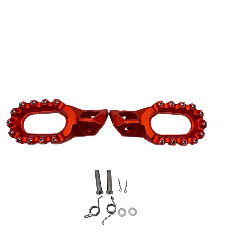 Compatible CNC Aluminum Rearset Footpegs for KTM Hengjian Z300 and Ke Weisi K23AJ1 Models.