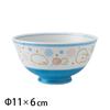 Asahi Koyo Sumikko Gurashi Rice Dot Light Diameter 11cm X Height 6cm Bowl, Pattern, SG21-01, Blue,