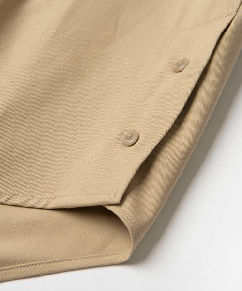 UNLC Grange Solid Overshirt [Sand Beige]