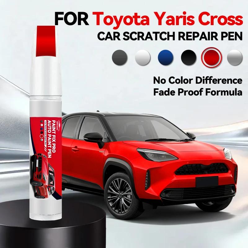 Exklusiver Zweck für Toyota Yaris Cross 1990-2026 Lackreparaturstift Ausbesserungsstift Kratzerentferner DIY Autozubehör Schwarz Weiß