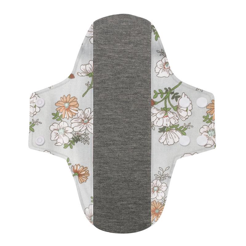 

Моющиеся хлопковые антибактериальные ежедневные прокладки с графеном: Дышащее и Непротекающее Женское Гигиеническое Решение L (22x28CM)