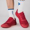 Size 47 Walk Men's Sneakers Knitted Fabric Flat Sports Shoes Jogging Casual Shoes Male Non-slip Cycling Fitness Skateboard Shoes