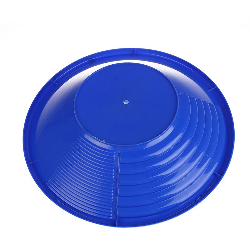 1Pc Gold Panning Tool 380Mm Gold Panning Pan Abs Gold Sifting Classifier Washing Sieve Tray Accessory