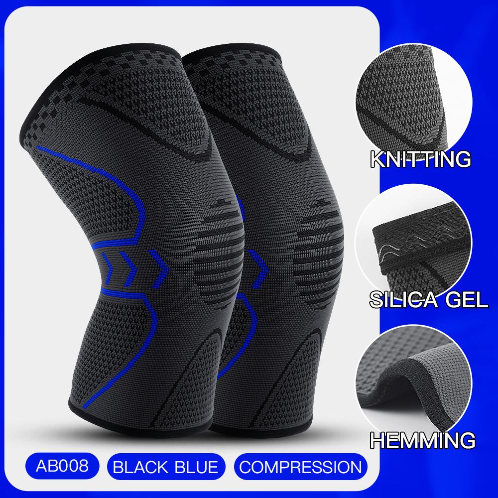 

Защита коленного сустава Высокая эластичность Спортивная защита колена Трикотажная ткань для фитнеса Упражнения Защита сухожилий от давления M