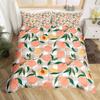 Red Pitaya Duvet Cover King Queen Dragon Fruit Painting Bedding Set Tropical Fruits Comforter Cover Modern Art Soft Quilt Cover