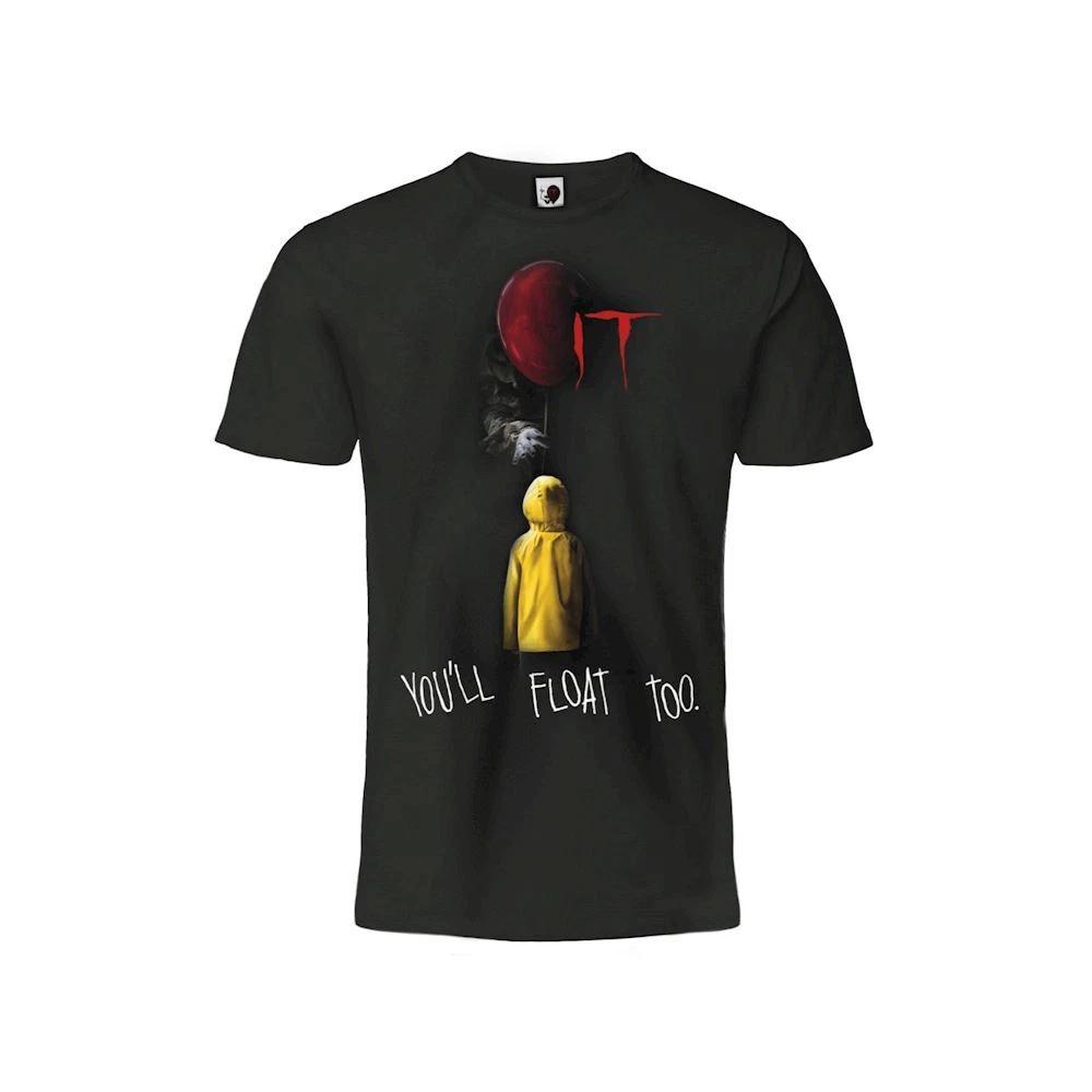 It You ll Float Too Original Official T-Shirt Jersey T-Shirt Black Horror- L