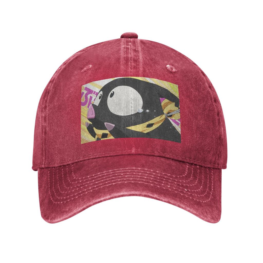 Pchan Ryoga Lost Pig Ranma  Adventure Comedy Denim Fabric Cap Casual Baseball Caps Hat Summer Unisex Baseball Hats