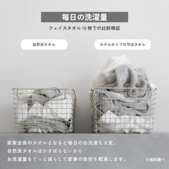 Oruta Imabari Towel Bath 3-Piece Set Thin Quick-Dry Made Japan Natural 65x120cm Cotton 100 White