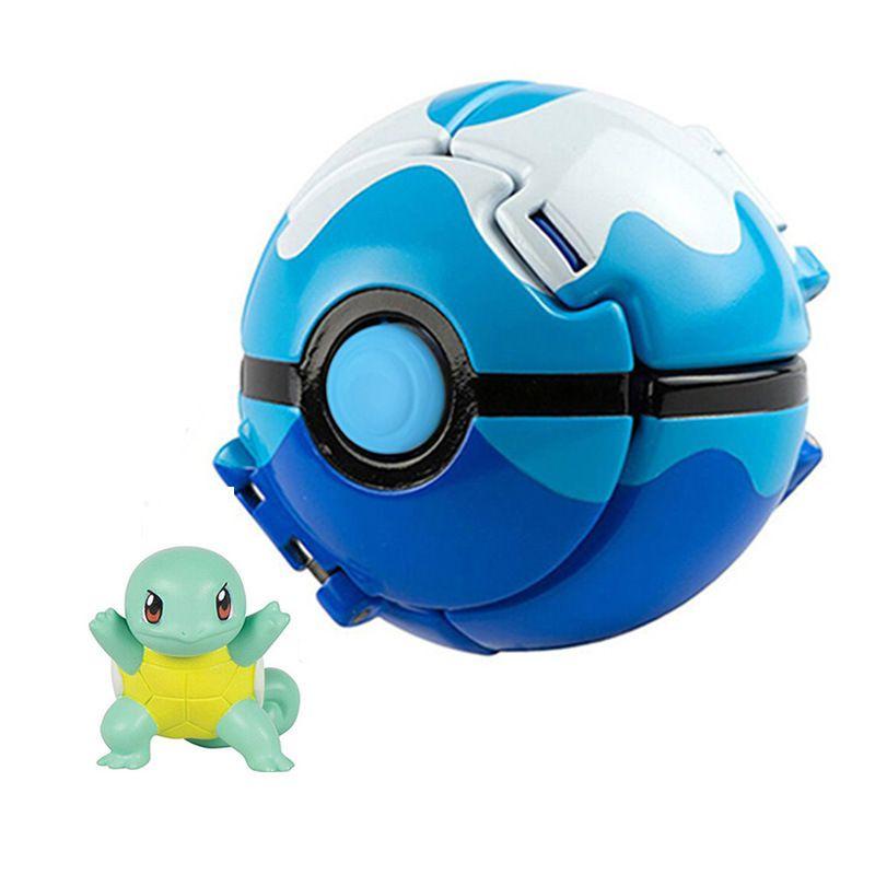 Mon Action Figure Model Toys Pikachu  Charmander Rockruff Litten