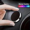 1Pc Car Mobile Phone Bracket Car Suction Cup Type Air Outlet Magnetic Suction Bracket Car Supplies Round Shape