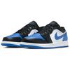 Air Jordan 1 Low Alternate Royal Toe Vīriešu kedas Balta Karaliskā Zila Melna 553558-140