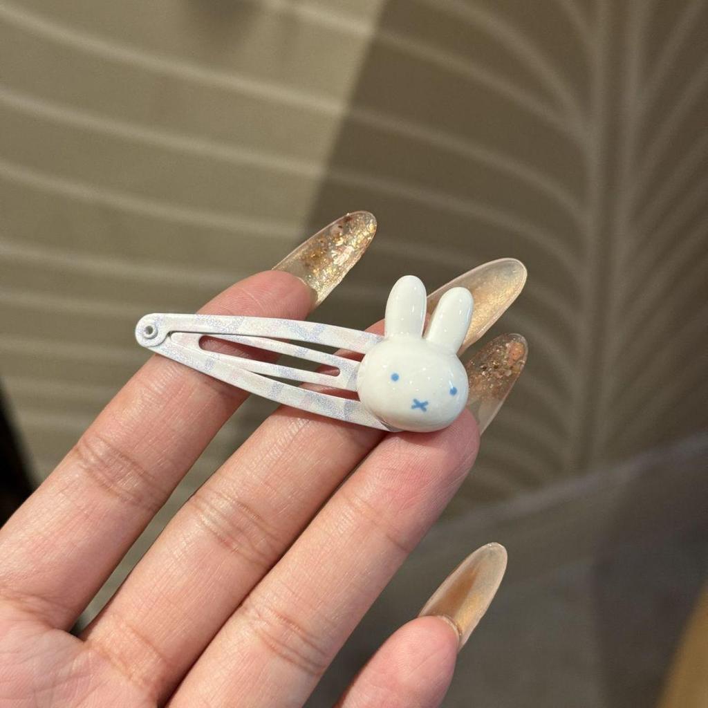 Miffy Rabbit BB Clip: Cute & Versatile Japanese Cartoon Hair Clip for Girls