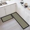 Kitchen Rugs Print Non-Slip Thick Cushioned Kitchen Mat Comfort Standing Mat for Kitchen