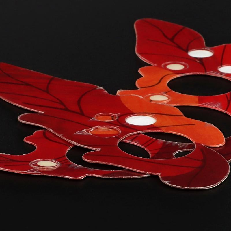 Grape Leaf Shape Guitar Scratch Plate Sound Hole Decal Sticker Guitar Part