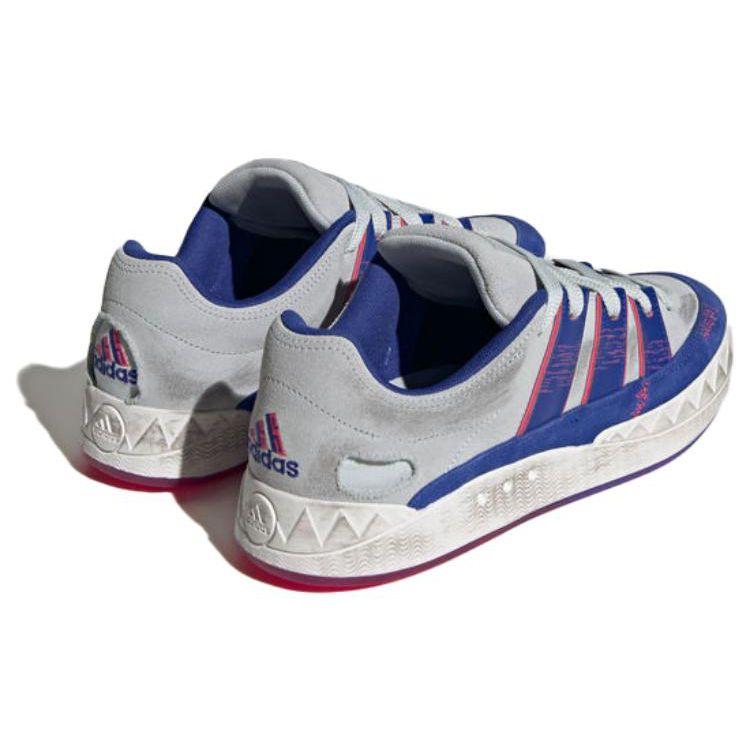 Adidas Originals Avenue & Son X  Adimatic Comfortable Versatile Non-Slip Durable Low-Top Skate Shoes Unisex Sneakers Gray IG3300